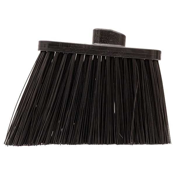 Carlisle Foodservice Hvy-Duty Angle Broom Head, 12", Blk, PK12 - 36868EC03