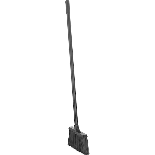 Global Industrial Plastic Lobby Broom, Black, 8W x 36H - 261728