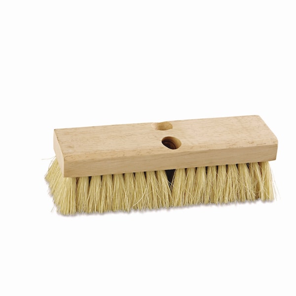 Boardwalk 10 in Sweep Face Broom Head, White - BWK3210