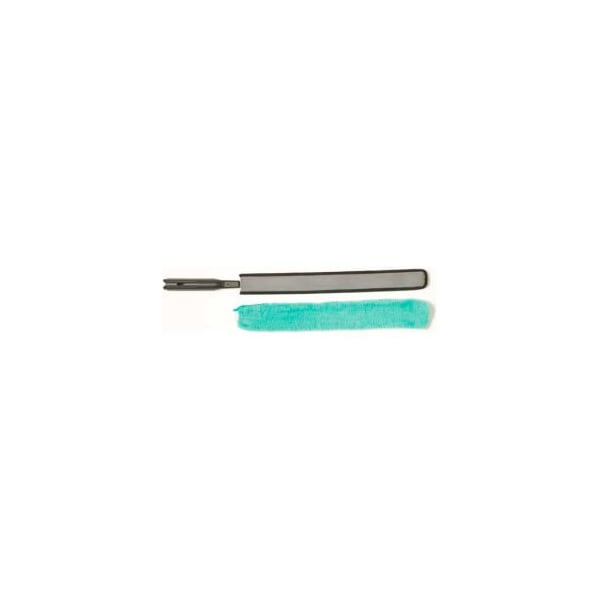 Rubbermaid Commercial Rubbermaid¬Æ HYGEN 28-3/4" x 3-1/4" Quick-Connect Microfiber Flexible Dusting Wand - RCPQ850 - FGQ85000 BK00