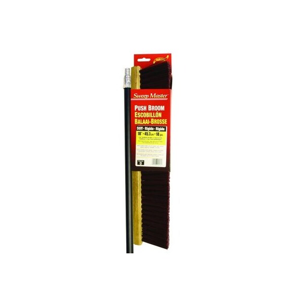 S.M. Arnold BROOM MAROON DURASTRAN W/HANDLE 18" - AR92-261