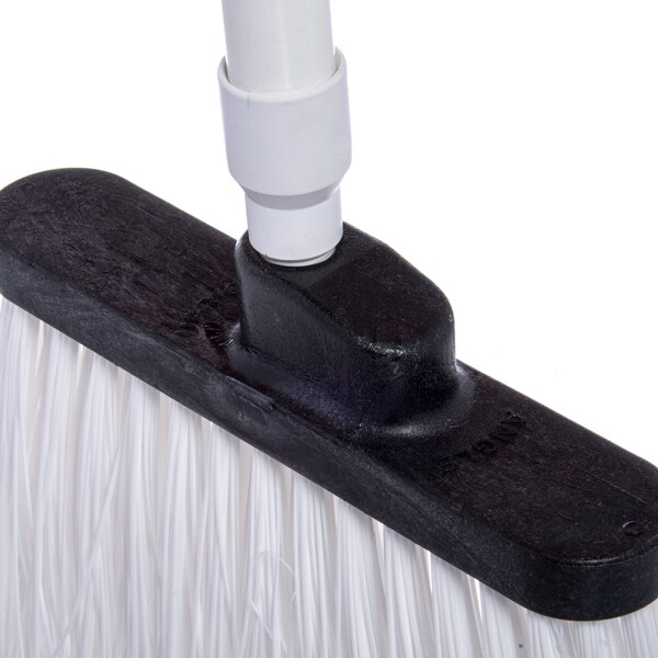 Carlisle Foodservice Angle Broom Unflagged, 56", Wht, PK12 - 41083EC02