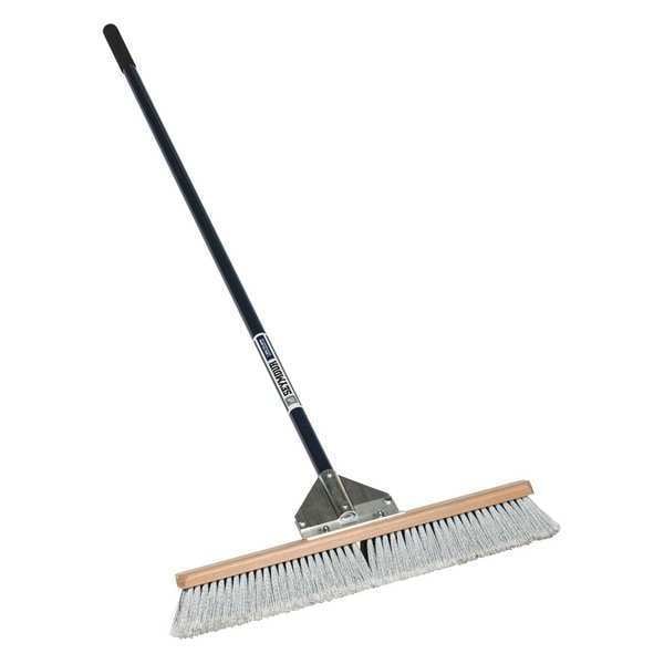 Seymour Midwest Duo Broom, 36", 60", Blue Alum Handle - 82906