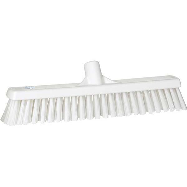 Remco 16 in Sweep Face Broom Head, Soft/Stiff Combination, Synthetic, White - 31745