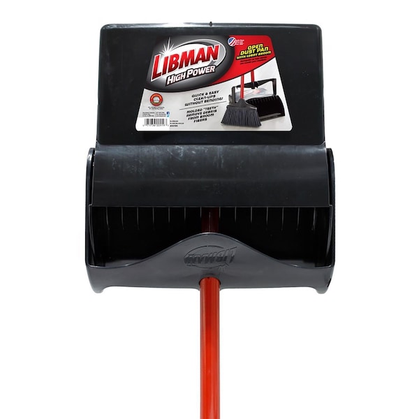 Libman Libman High Power 10 in. W Stiff Recycled PET Broom with Dustpan - 919