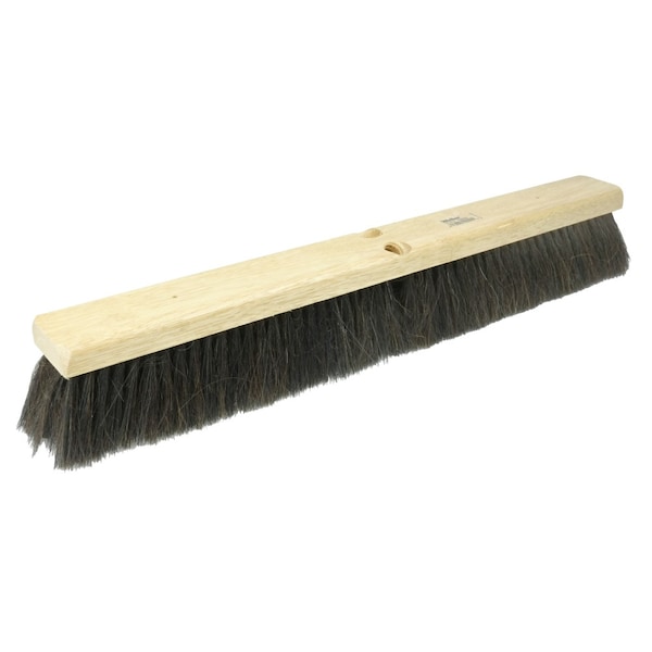 Weiler 24" Fine Sweep Floor Brush Black Horsehair Fill - 42002