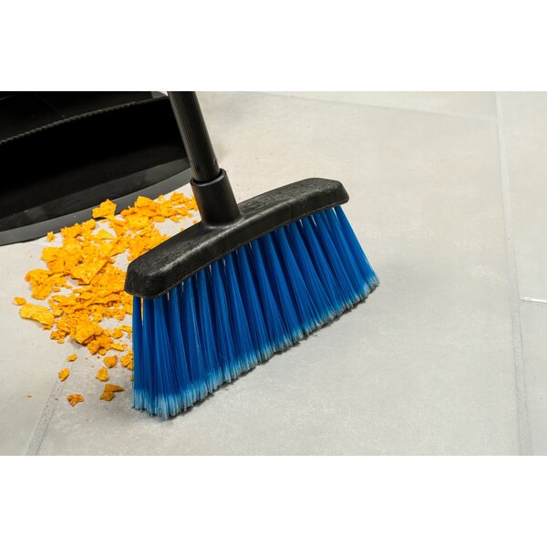 Duo-Sweep 6 in Sweep Face Lobby Broom, Black - 4685914