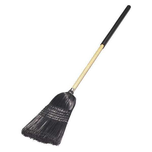Carlisle Foodservice Warehouse/Janitor Broom, Black, 57in, PK12 - 4167903