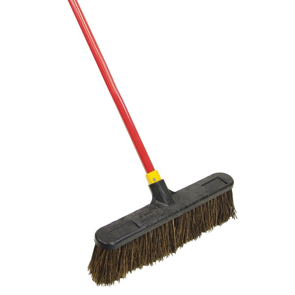 Bulldozer Quickie Bulldozer Palmyra 18 in. Rough Surface Push Broom - 526ZQK