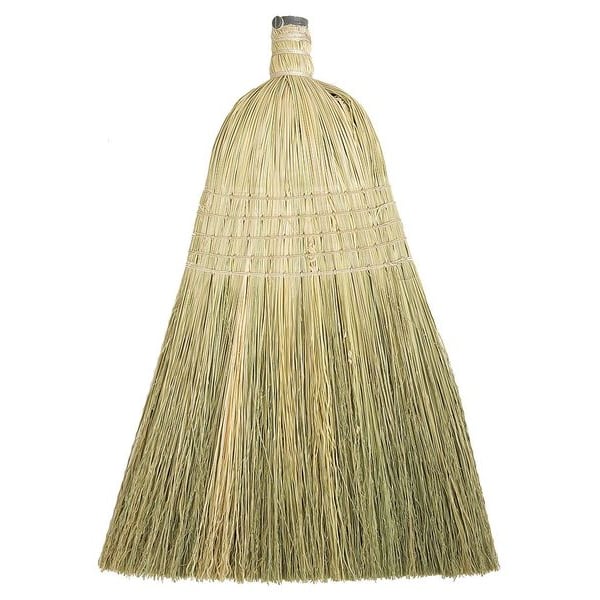 Tough Guy 13 in Sweep Face Broom Head, Medium, Natural, Natural - 6PVY2