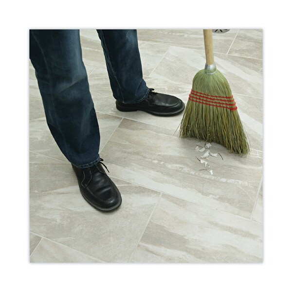 Boardwalk Maid Broom, Mixed Fiber Bristles, 55" Long, Natural, PK12 - BWK920YCT