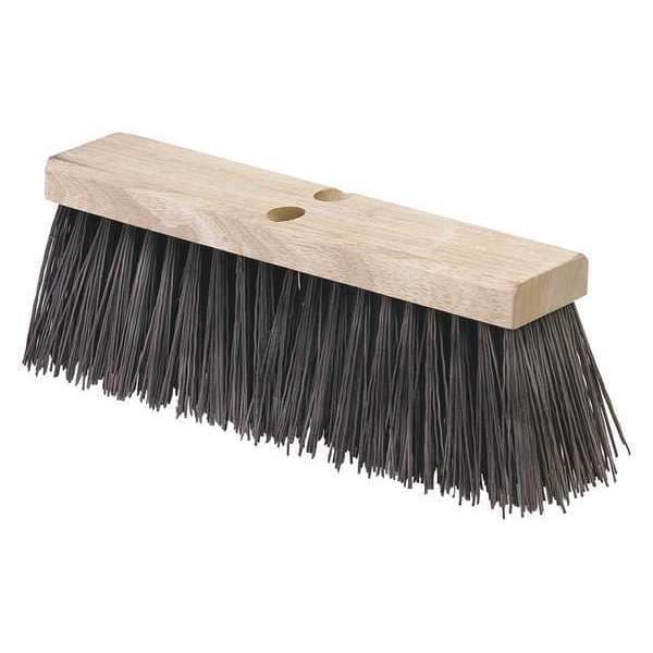 Carlisle Foodservice Heavy Polypropylene Sweep, Brown, 18in, PK6 - 3611301801