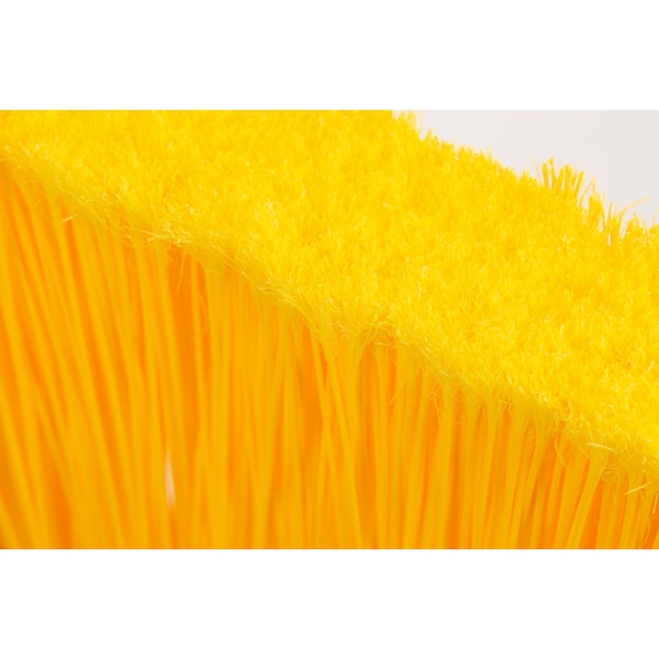 Carlisle Foodservice Angle Broom Flagged Bristle, 56", Yl, PK12 - 41082EC04