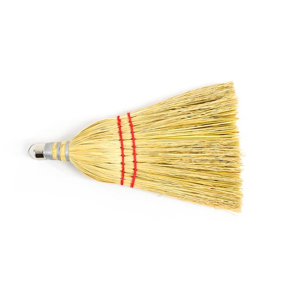 Malish Broom, Natural, 7 in L Bristles - 055914