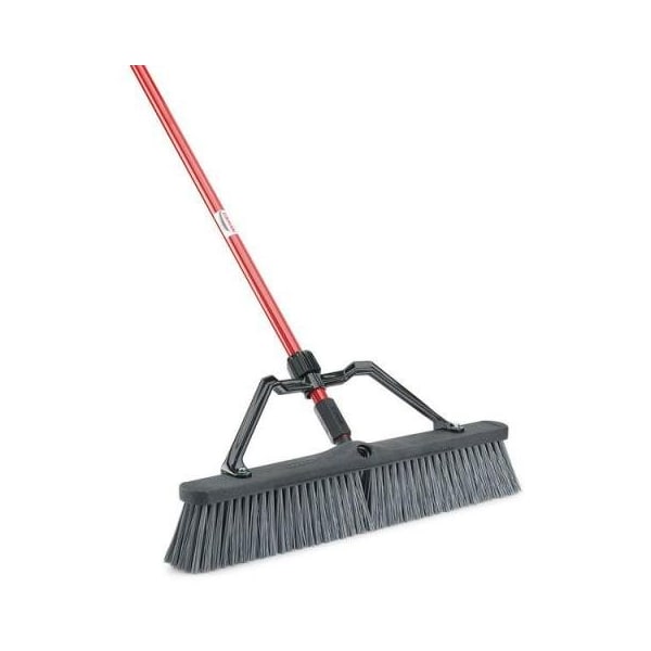 Libman Libman Commercial 24" Rough Sweep - Red Brace Handle - 825 - 825