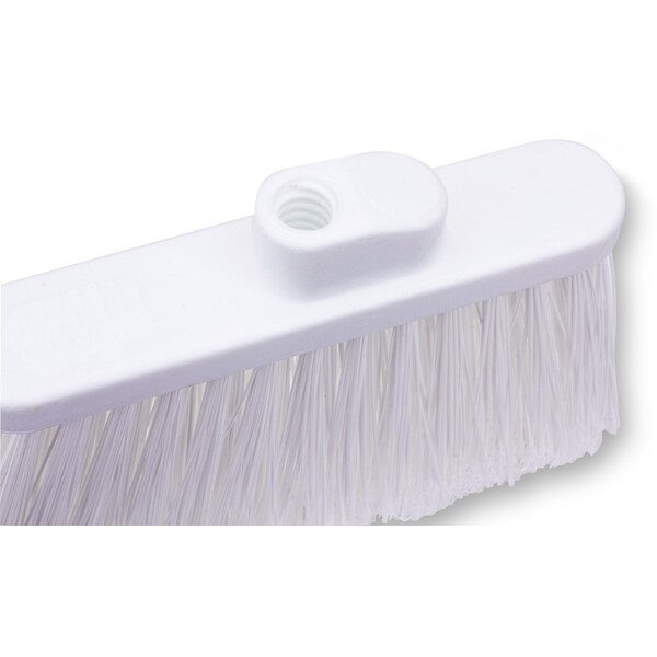 Carlisle Foodservice Med-Duty Angle Broom Head, 12", Wht, PK12 - 36867EC02
