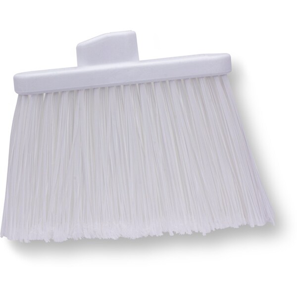 Carlisle Foodservice Med-Duty Angle Broom Head, 12", Wht, PK12 - 36867EC02