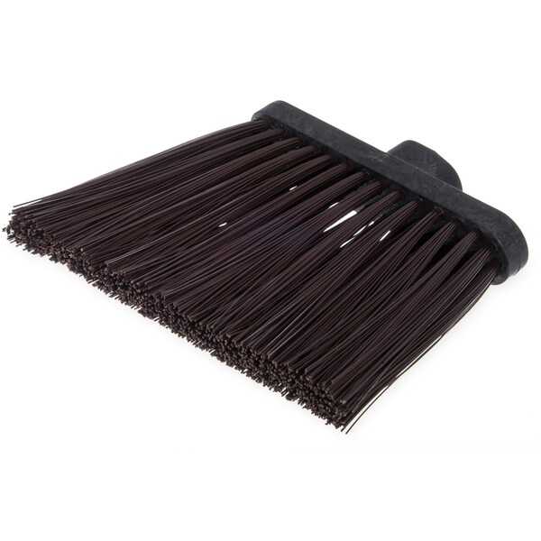 Carlisle Foodservice Hvy-Duty Angle Broom Head, 12", Brn, PK12 - 36868EC01