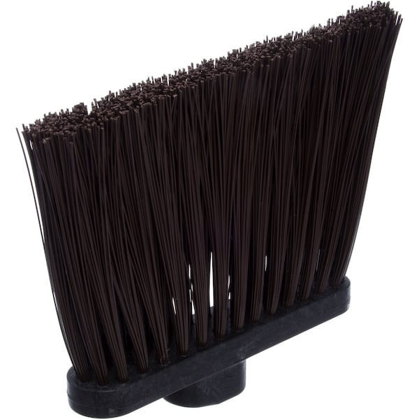 Carlisle Foodservice Hvy-Duty Angle Broom Head, 12", Brn, PK12 - 36868EC01