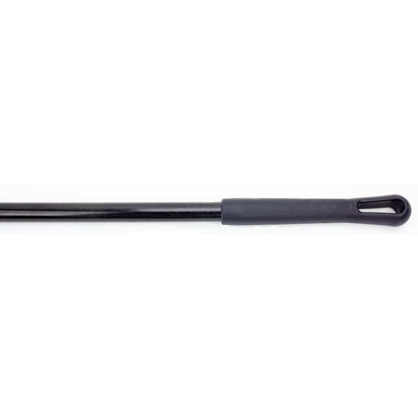 Carlisle Foodservice Angle Broom Flagged Bristle, 56", Blk, PK12 - 41082EC03