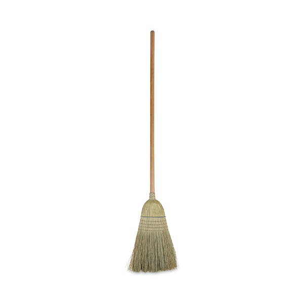 Boardwalk 100% Corn Warehouse Brooms, 60", Black/Natural, PK6 - BWKBR10001