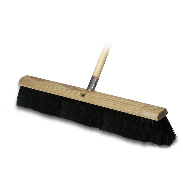 Bon Tool Bon 12-302 Concrete Floor Broom, 18", 5 Foot Wood Handle - 12-302