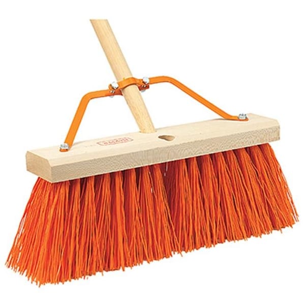 Cequent Cequent 9816A 16 in. Harper Assembled Stiff Synthetic Street Broom - 185186
