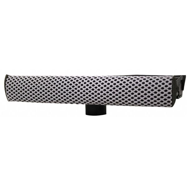 Mallory 8 in W Blade Window Squeegee, Single Straight Rubber Blade, 20 in L Handle, Black - WS2024A