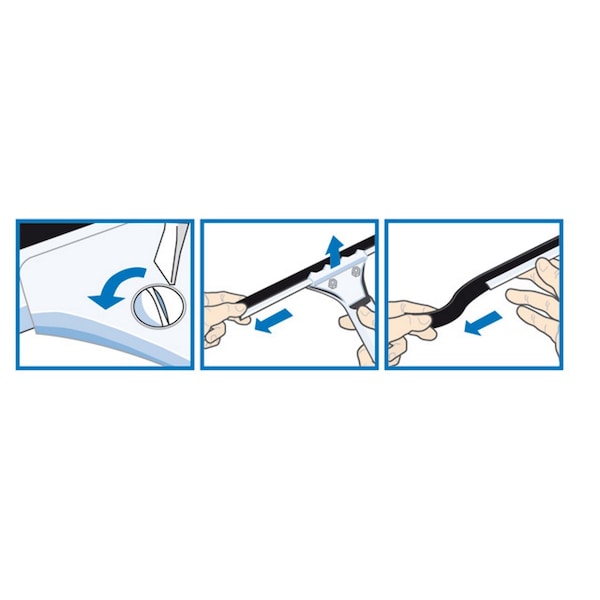 Unger Unger Professional 12 in. Stainless Steel Window Squeegee - 961010