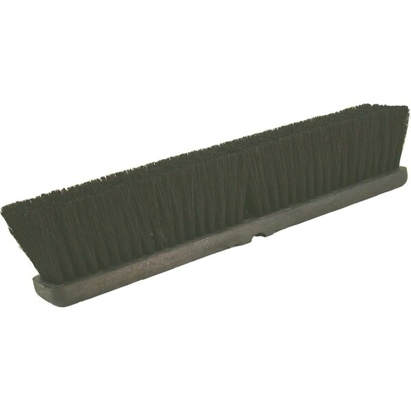 Birdwell Broom Head, Threaded, 3 in L Trim, Tampico Bristle, Black - 2026-12