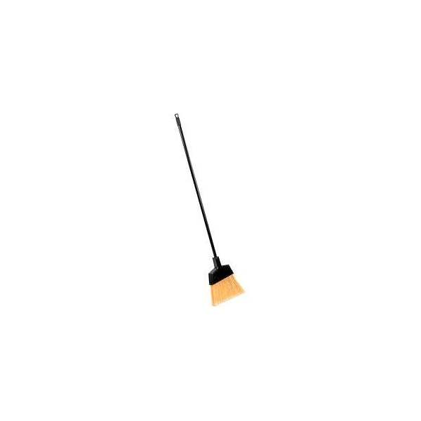 Carlisle Foodservice Carlisle Flagged Angled Broom 12" w/48" plastic coated steel handle - 4065000 - 4065000