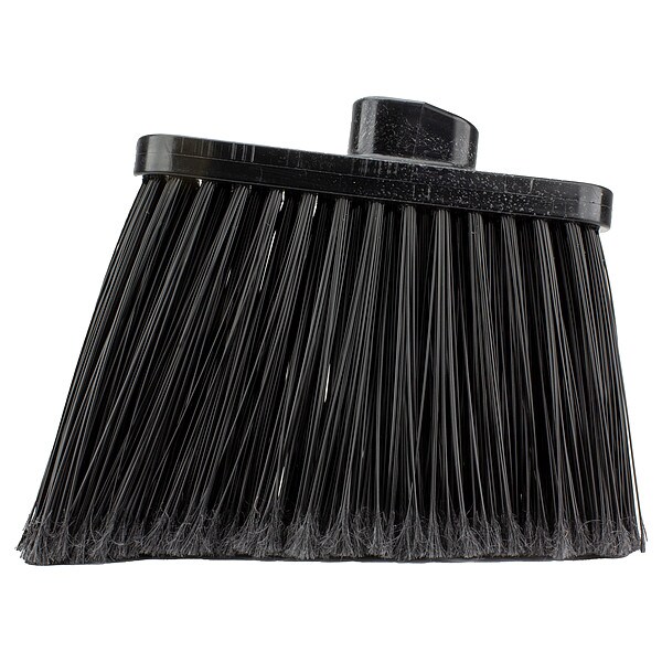 Carlisle Foodservice Med-Duty Angle Broom Head, 12", Blk, PK12 - 36867EC03