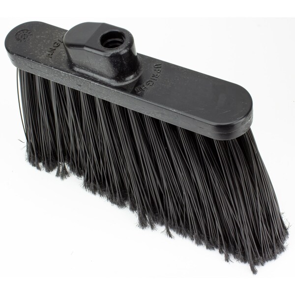 Carlisle Foodservice Med-Duty Angle Broom Head, 12", Blk, PK12 - 36867EC03