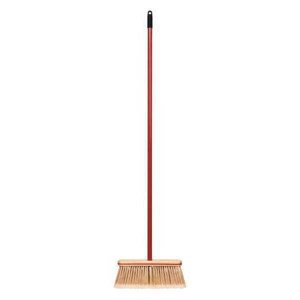 Harper Broom, 48" Metal Handle, Gray, 12" - 10804A