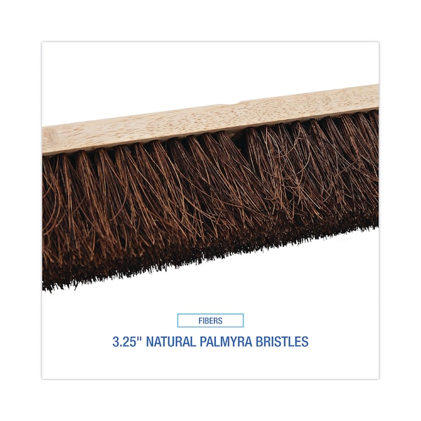 Boardwalk 24 in Sweep Face Broom Head, Natural - BWK20124