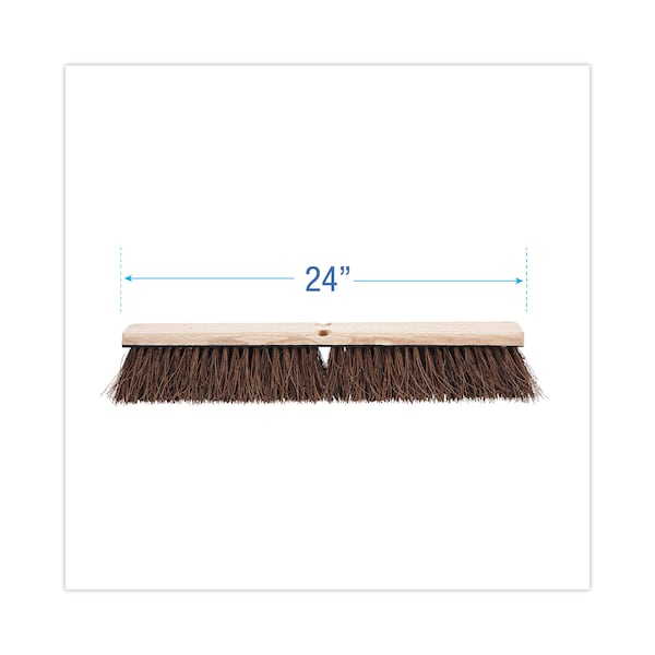 Boardwalk 24 in Sweep Face Broom Head, Natural - BWK20124