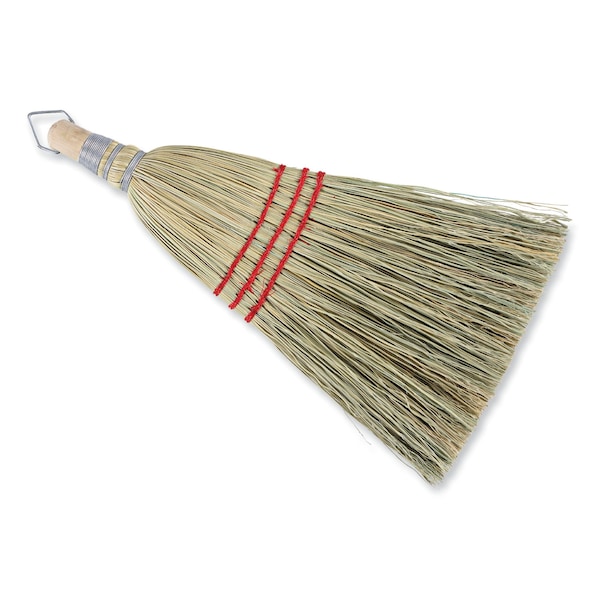 Unisan Whisk Broom, Corn Fiber Bristles, 10", PK12 - UNS 951WC