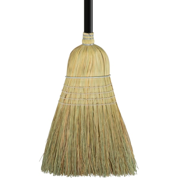 Genuine Joe Warehouse Broom57" Length, Natural, 38" L Handle - GJO12001EA