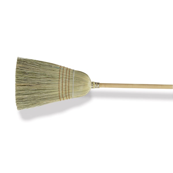 Malish Broom, Natural, 10 1/2 in L Bristles - 055900