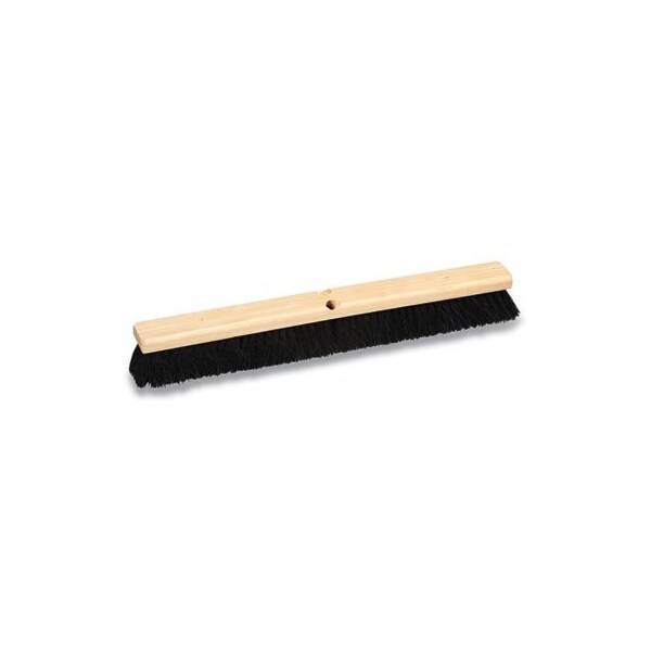 Coastwide TAMPICO PUSH BROOM HEAD, 24in, BLACK - 24420781