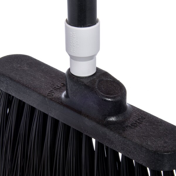 Carlisle Foodservice Angle Broom Unflagged, 56", Blk, PK12 - 41083EC03