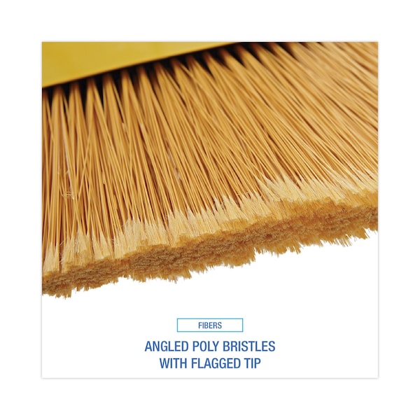 Unisan Poly BristleAngler Broom, 49" Handle, PK12 - UNS 932M