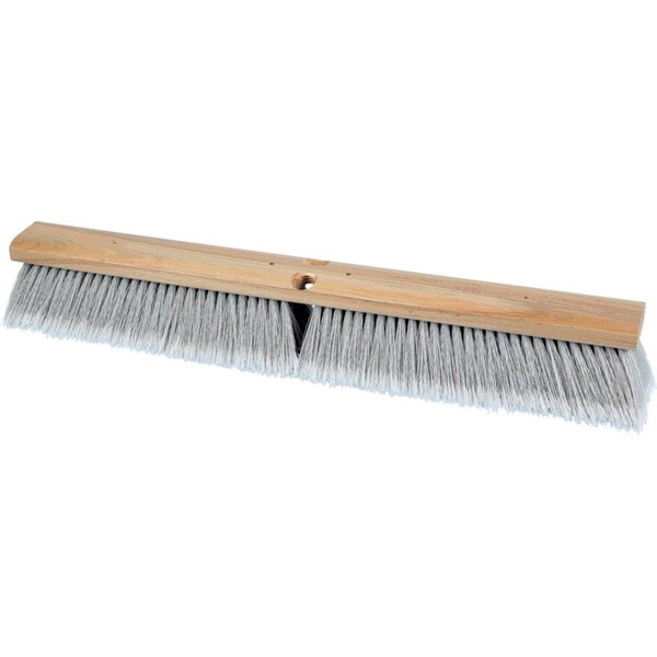 Pferd 89241 24in Sweep Floor Brush Synthetic/Flagged Silver Case 3in Trim - 89241-PFERD