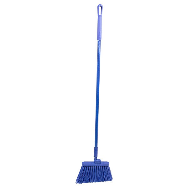 Carlisle Foodservice Angle Broom Unflagged, 56", Blue, PK12 - 41083EC14