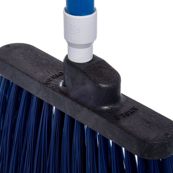 Carlisle Foodservice Angle Broom Unflagged, 56", Blue, PK12 - 41083EC14