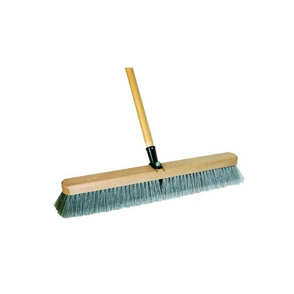 S.M. Arnold BROOM GREY FLAGGED W/HNDL BRACE 18" - AR92-311