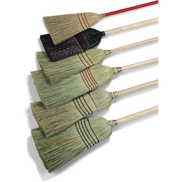 Carlisle Foodservice Corn Broom, 5-Stitch, #26, PK6 - 4063400