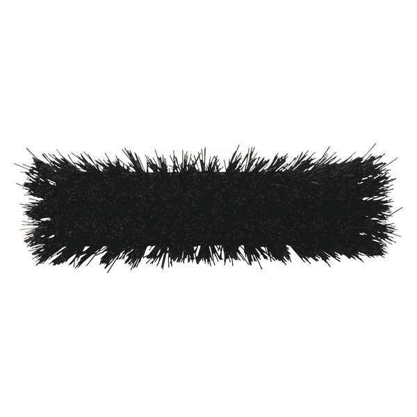 Remco 11-1/4 in Sweep Face Broom Head, Stiff, Synthetic, Black - 29159