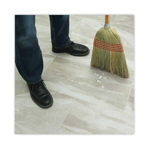Boardwalk Parlor Broom, Corn Fiber Bristles, 55" Wood Handle, Natural, PK12 - BWK926CCT