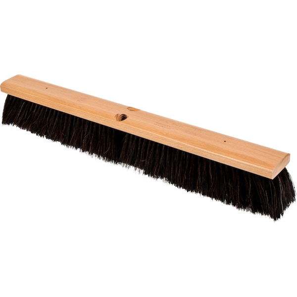 Pferd 24" Fine Sweep Floor Brush - Horsehair-Nylon Fill, 3" Trim - 89215